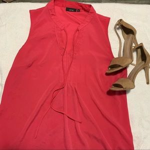 🦋 Apt 9 preloved magenta sleeveless blouse size L